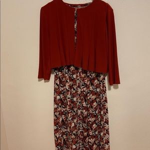 2 Piece Dress with Jacket